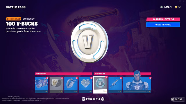 how to get free v. bucks in fortnite chapter 4