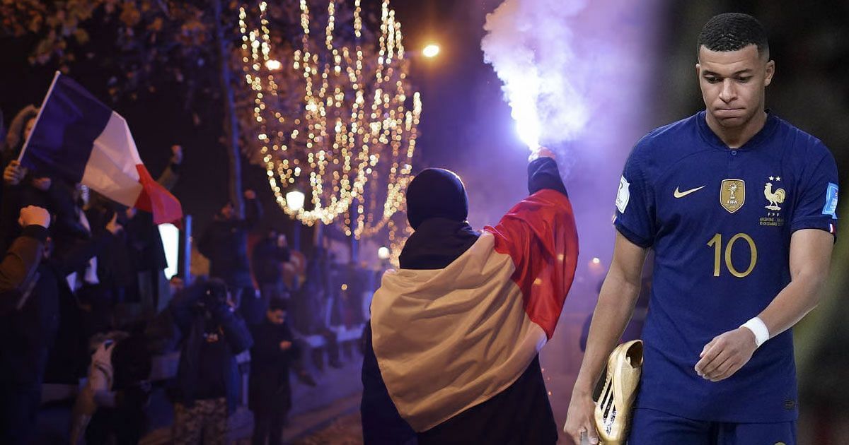 Riots erupted in France after the 2022 FIFA World Cup final