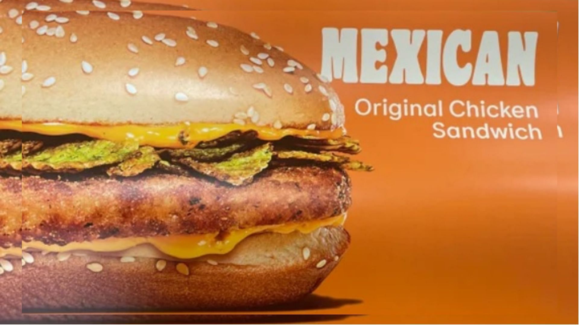 The upcoming Mexican Original Chicken Sandwich is expected to be available starting in early January (Image via Burger King)