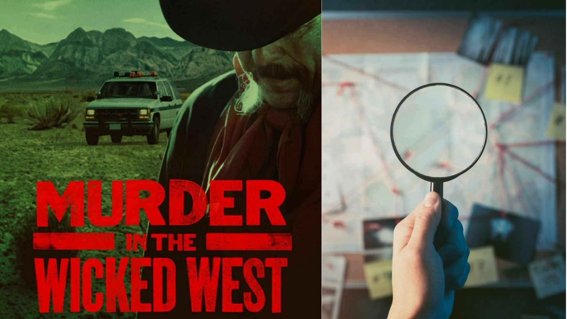 Posters for Murder in the Wicked West (Images Via Rotten Tomatoes)