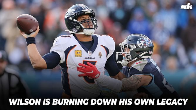 Ex-NFL linebacker claims Russell Wilson is “Playing himself out of the Hall of Fame” with Broncos dead last in the AFC West