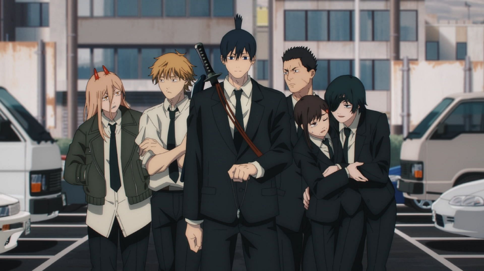 The main characters have been welcomed by international fans (image via Studio Mappa)