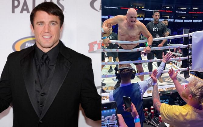 Chael Sonnen appreciates John Fury's shirtless shadowboxing