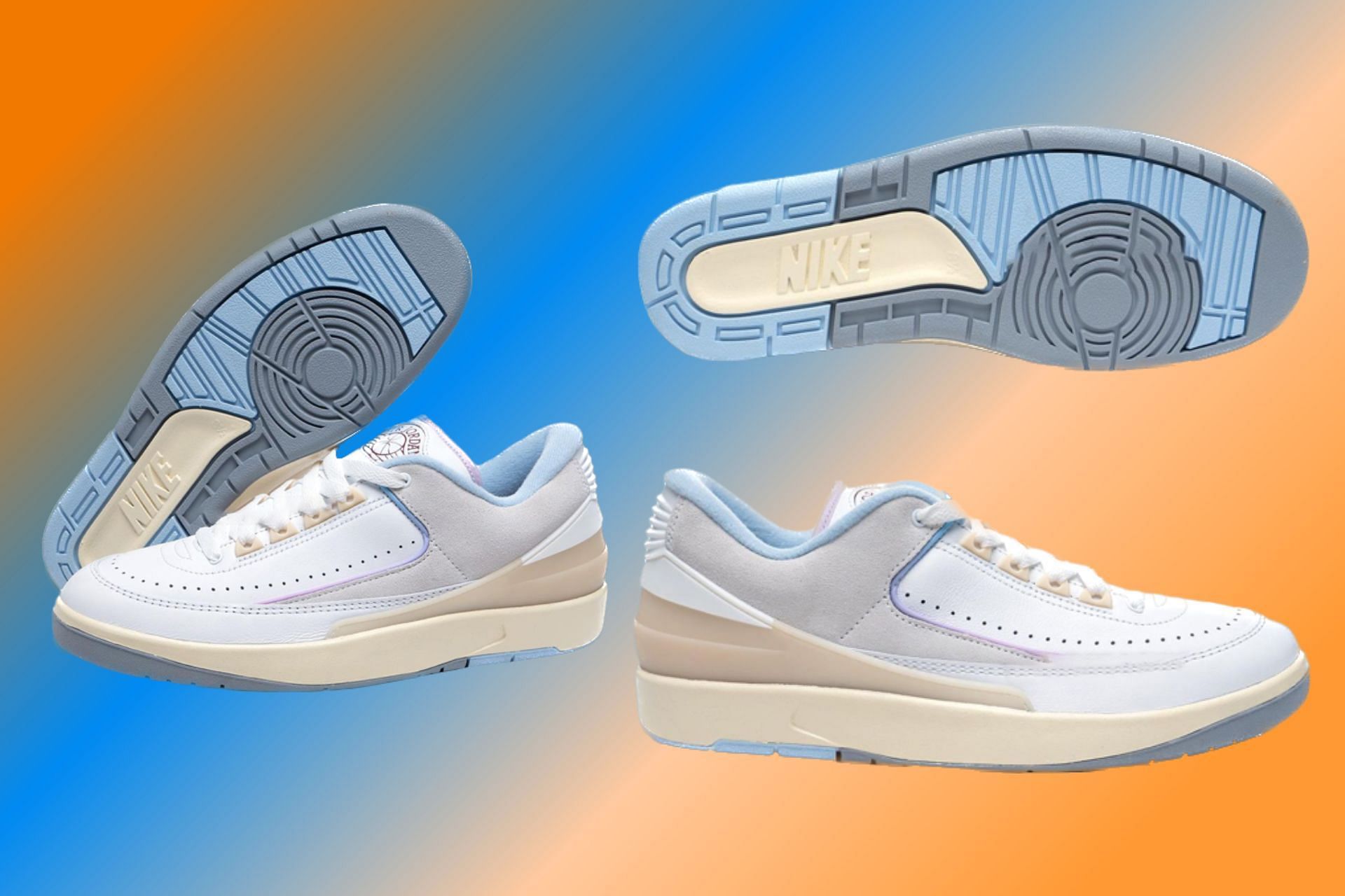 Take a closer look at the sole units and side profile of the sneakers (Image via Sportskeeda)