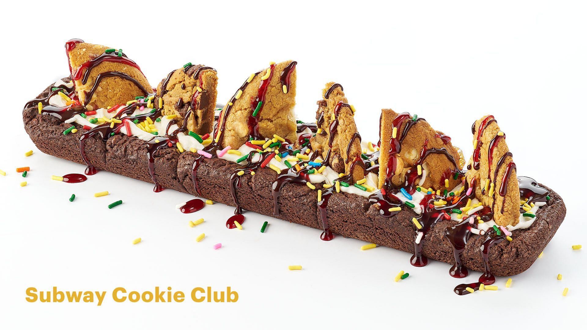 The Subway Cookie Club footlong cookie (Image via Subway)
