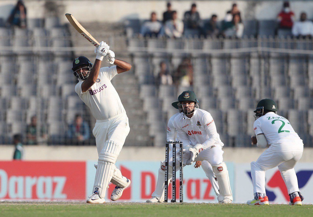 रविचंद्रन अश्विन ने काफी बेहतरीन बल्लेबाजी (Photo Credit - BCCI)