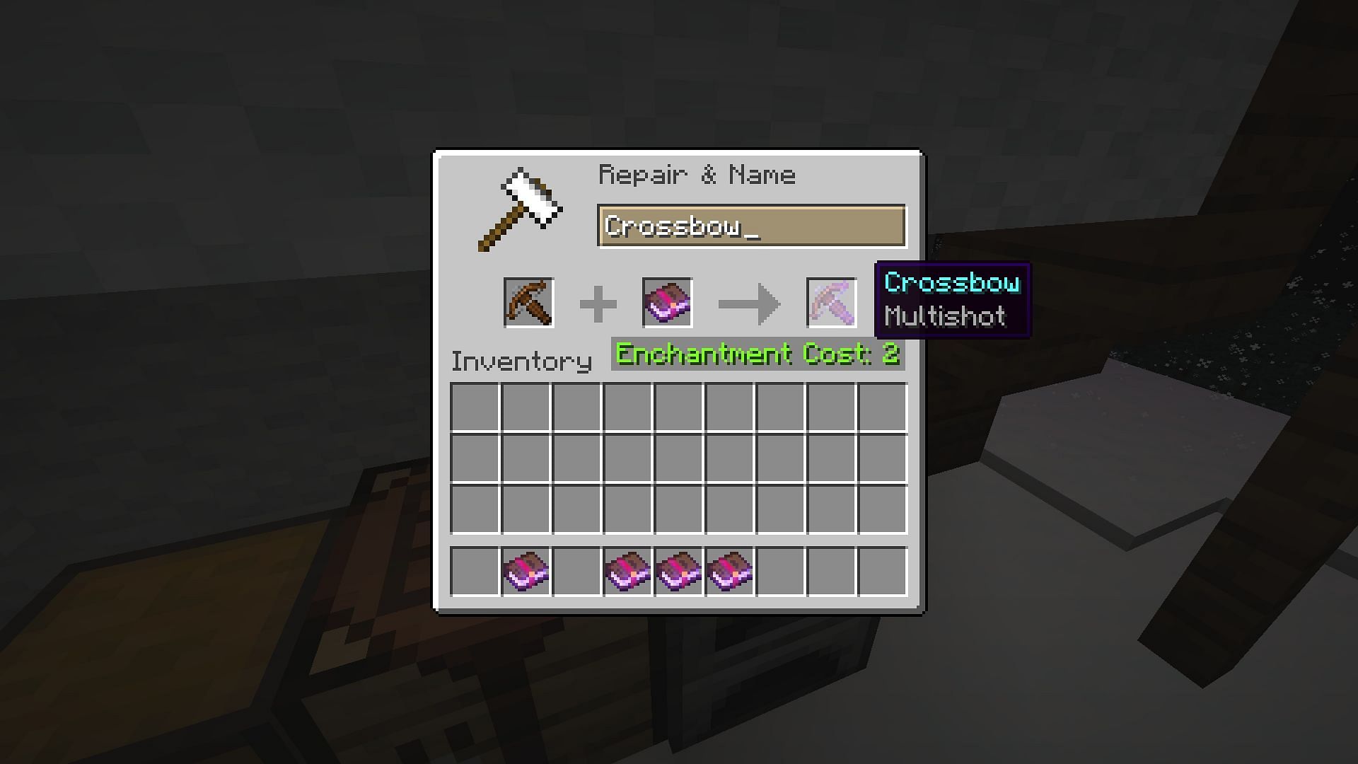 max enchanted crossbow