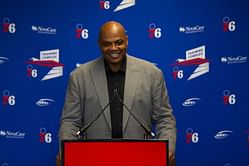 Charles Barkley takes shot at former team in hilarious segment with old adversary on 'Inside the NBA': "If you don't know the Sixers, they're cheap"