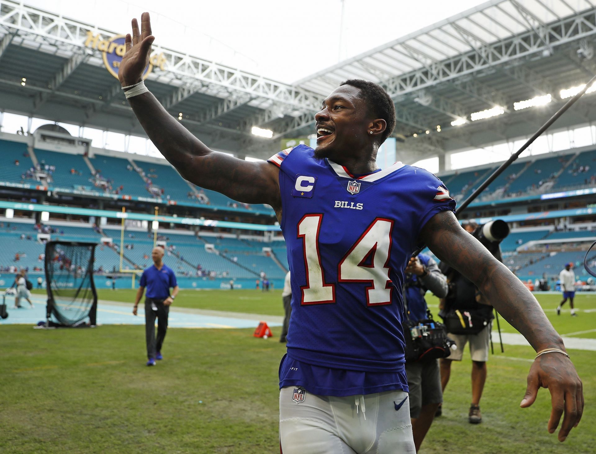 Bills wide receiver Stefon Diggs embracing the big stage, NFL