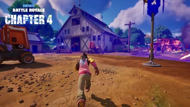 How to Sprint in Fortnite Chapter 4 Season 1