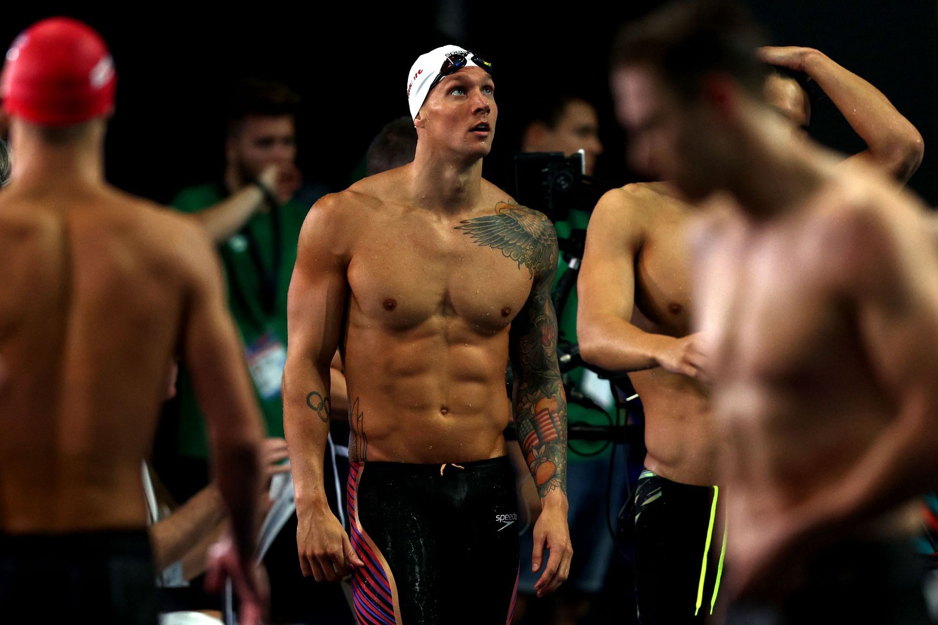 Dressel at the Budapest 2022 FINA World Championships: Swimming (Photo by Tom Pennington/Getty Images)