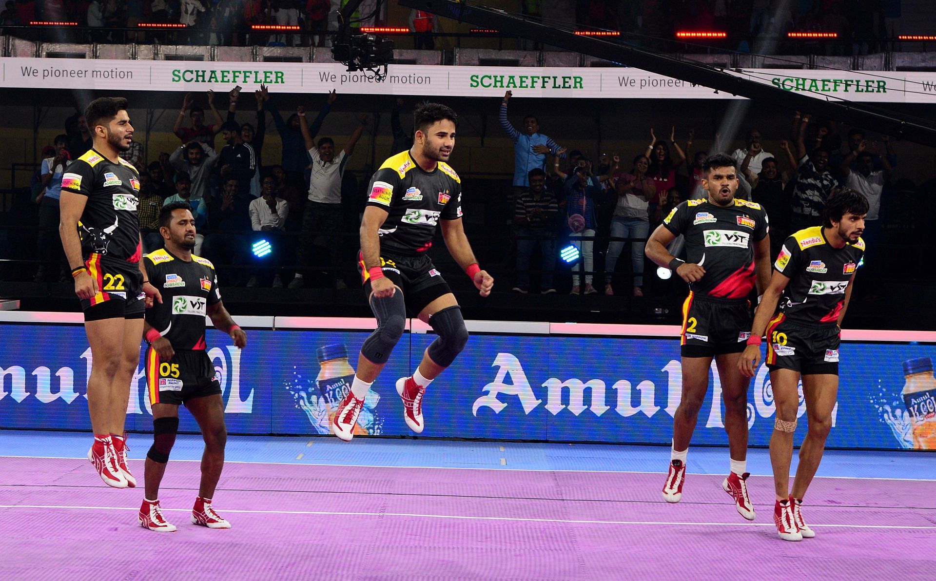 Bengaluru Bulls are one of the 6 teams in the PKL playoffs (Image: PKL)