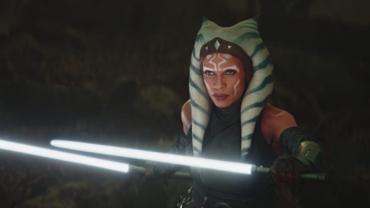 Rosario Dawson as Ahsoka. (Photo via Twitter/@anabelle_dawn)