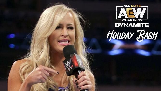 Former WWE Superstar Summer Rae reacts to top AEW star's segment on Dynamite: Holiday Bash