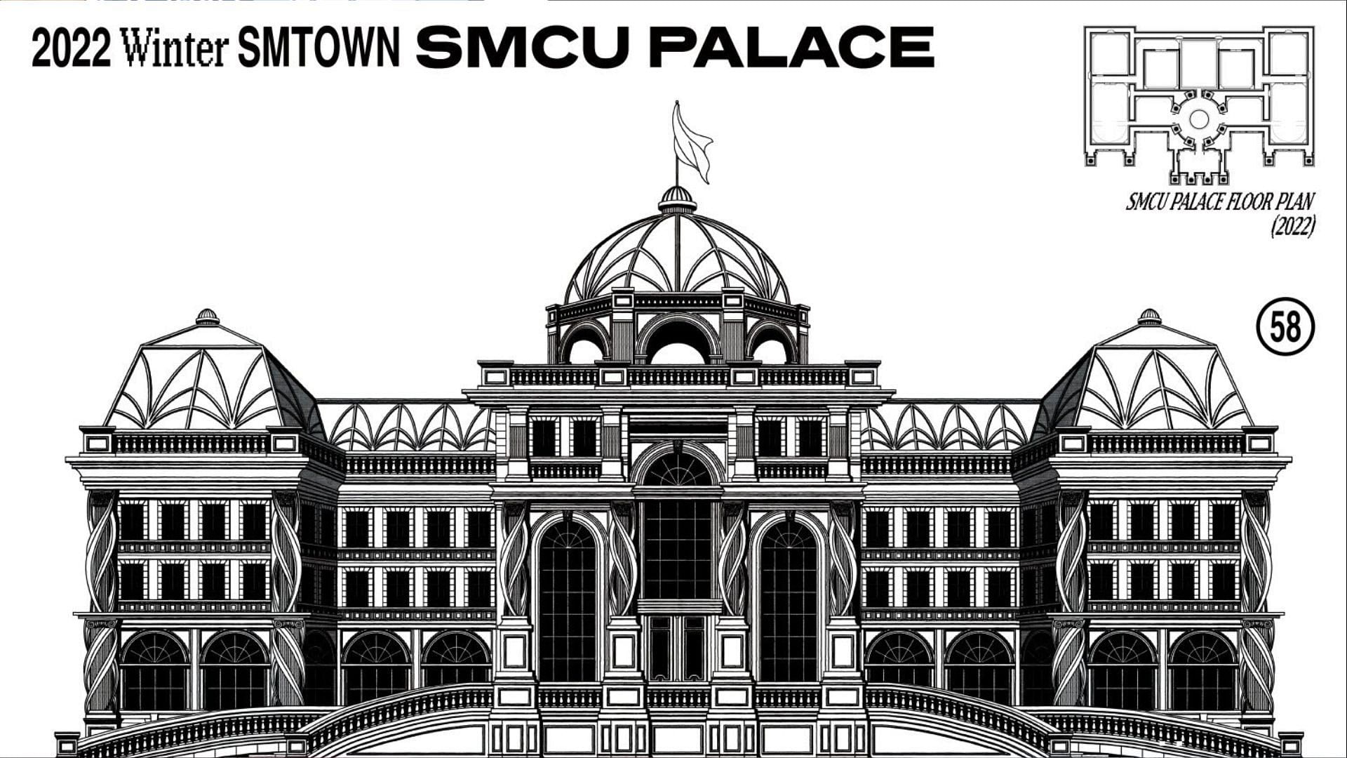 Agency releases more information on SMTOWN 2022: SMCU PALACE winter album (Image via Twitter/SMTOWNGLOBAL)