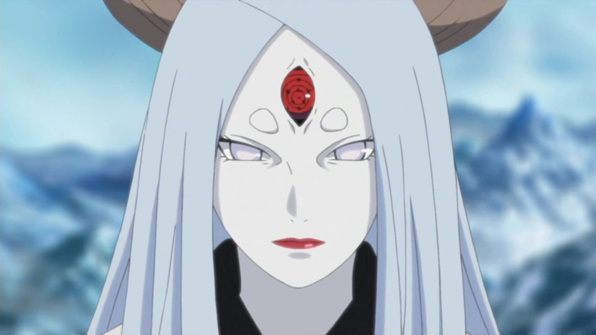 Kaguyas Rinne Sharingan In Naruto Shippuden (Bild Über Studio Pierrot)