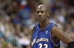 Michael Jordan's stats during his Washington Wizards run showed his star was diminishing