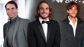 Rafael Nadal, Stefanos Tsitsipas and Joao Sousa surprise TV host, make cameo appearances on The Voice's Christmas special