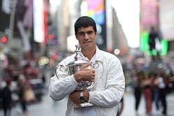 Carlos Alcaraz donates US Open sneakers to charity auction