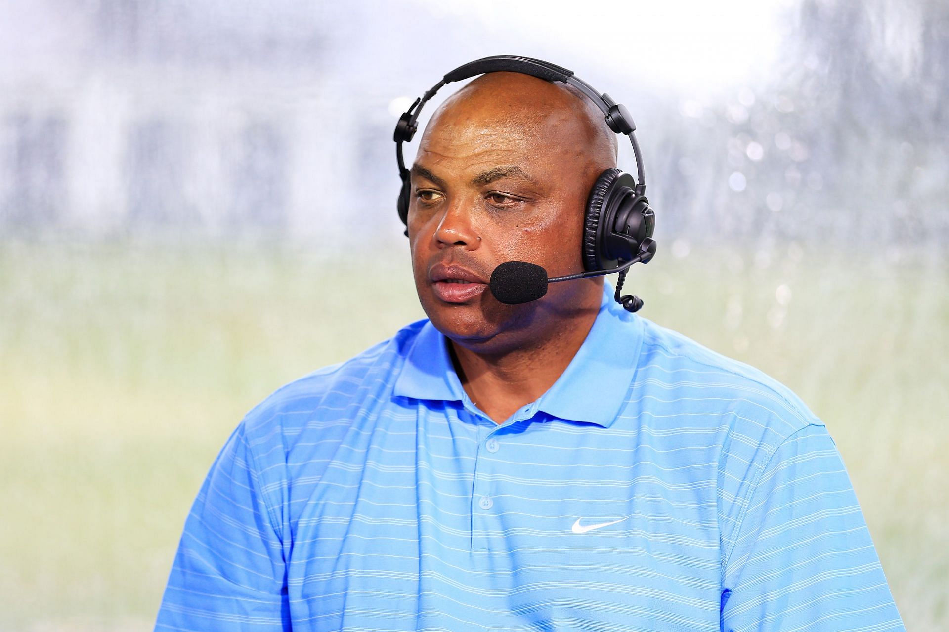 Charles Barkley at the The Match: Champions For Charity