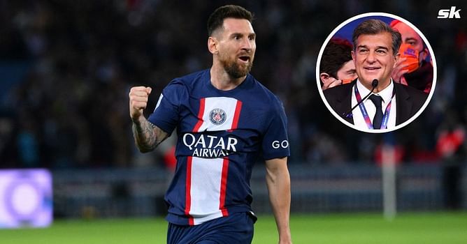 "He's a Barca fan" - Joan Laporta makes fresh claim on Lionel Messi's potential Barcelona return