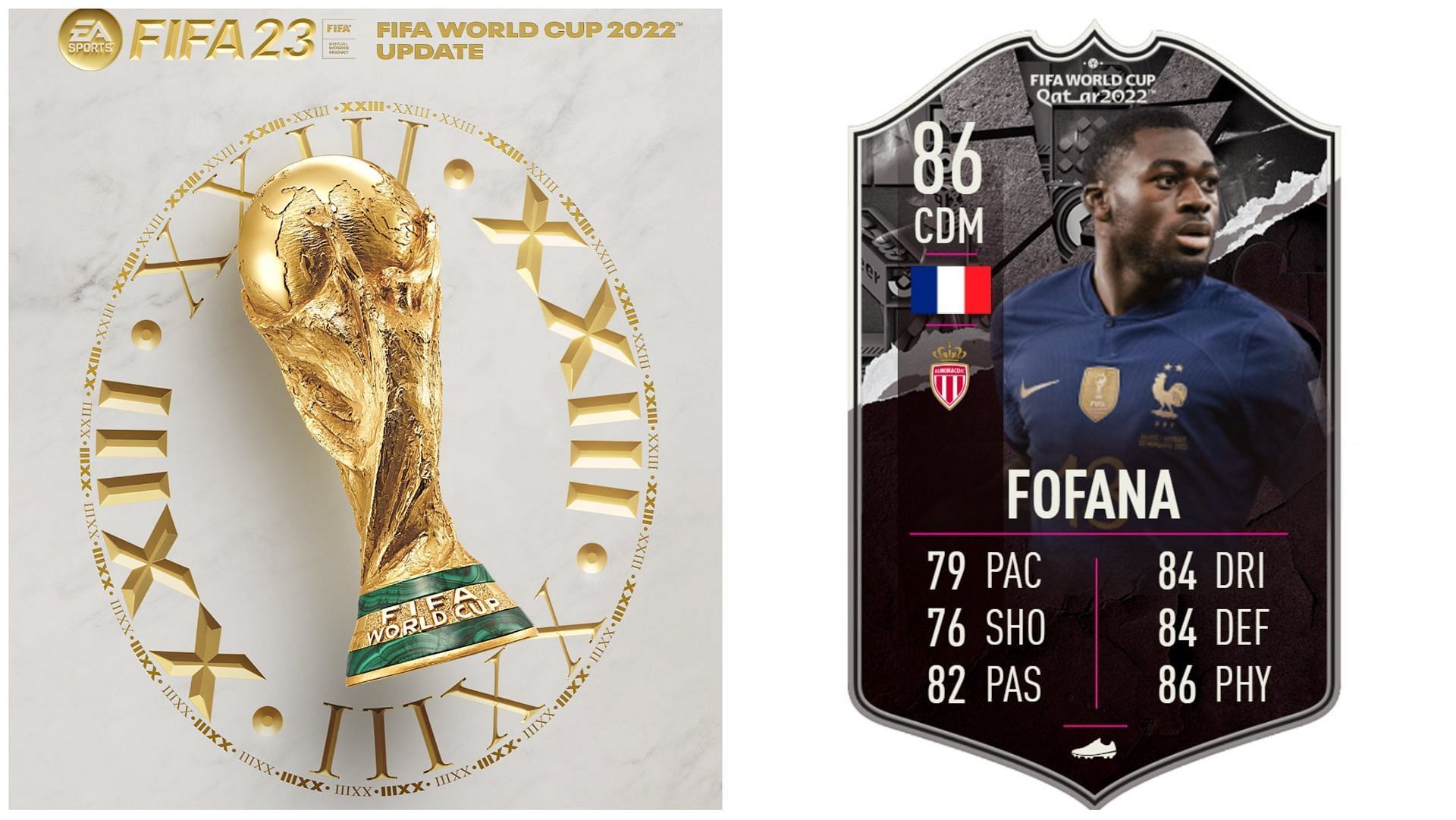 Showdown Youssouf Fofana is live in FIFA 23 (Images via EA Sports)