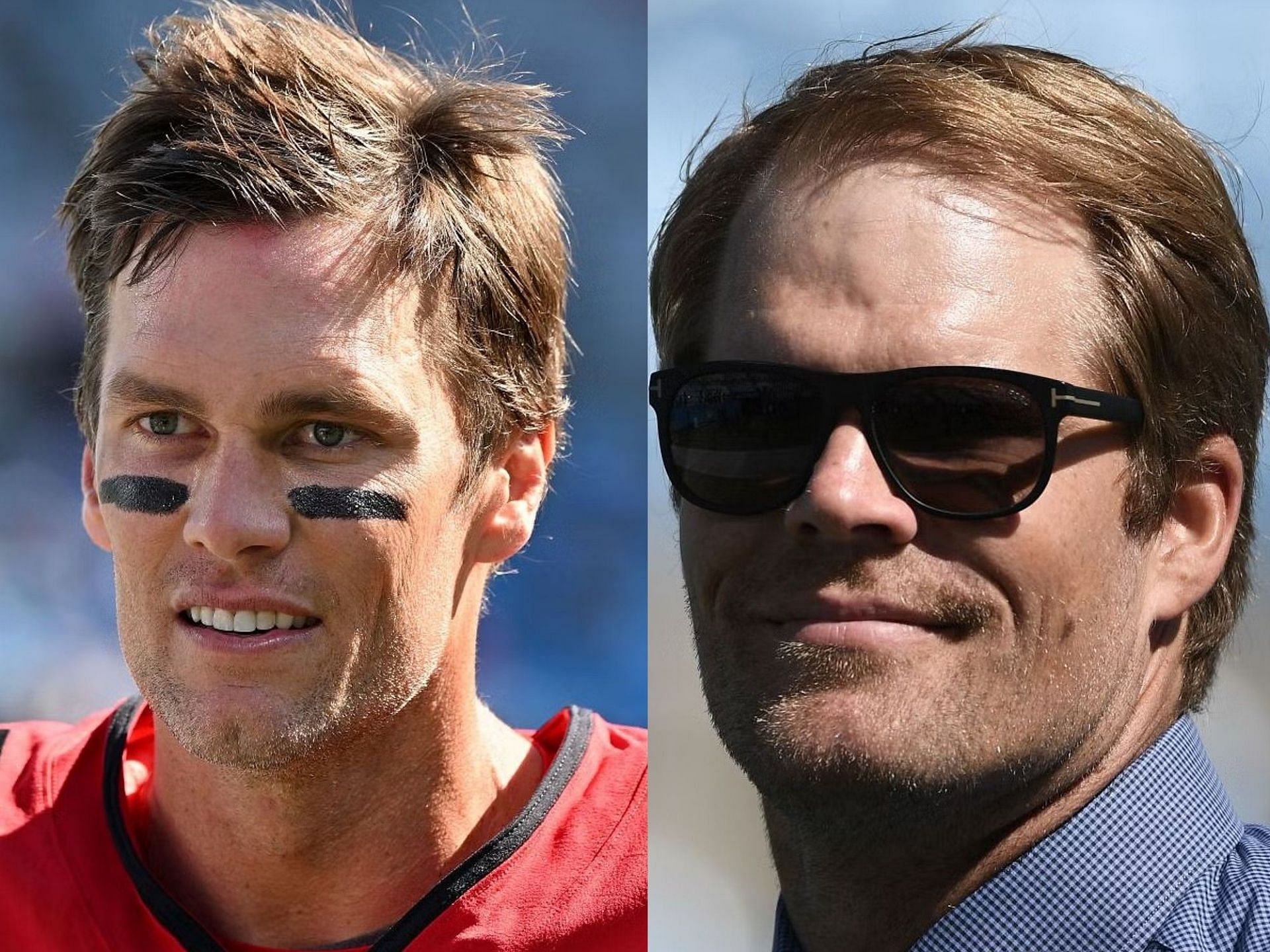 Tom Brady and Greg Olsen awkwardly joke about future job changes