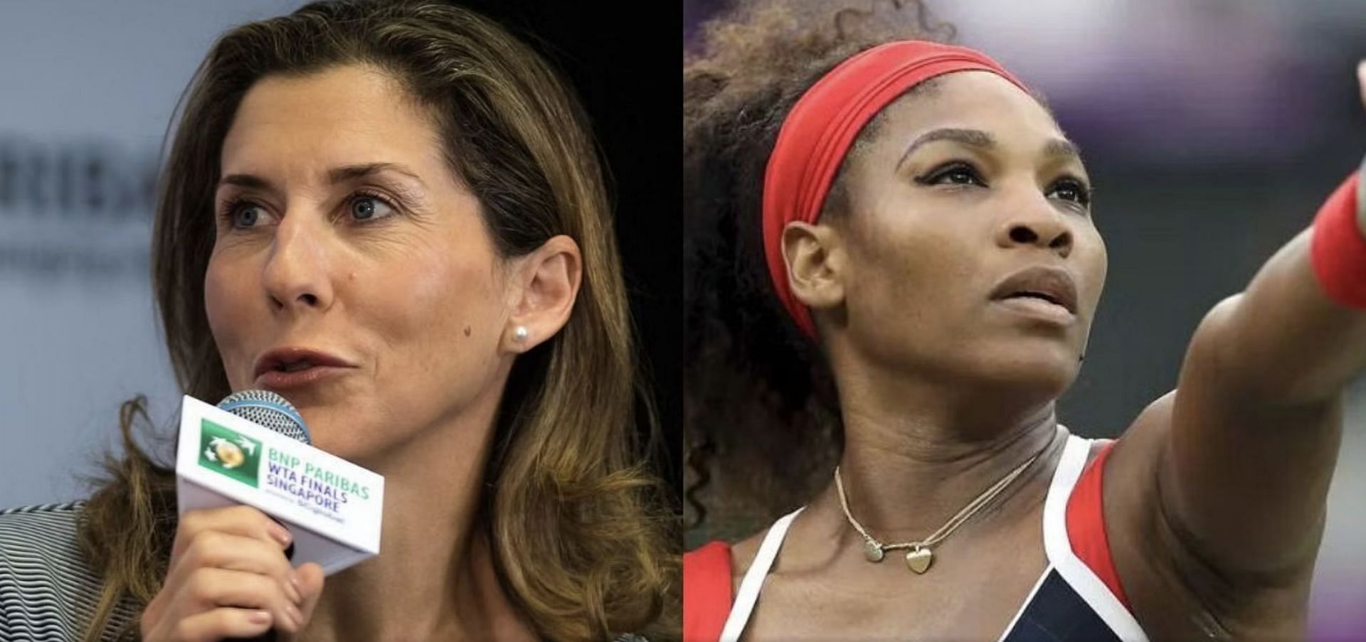 Monica Seles only managed to win once against Serena Williams