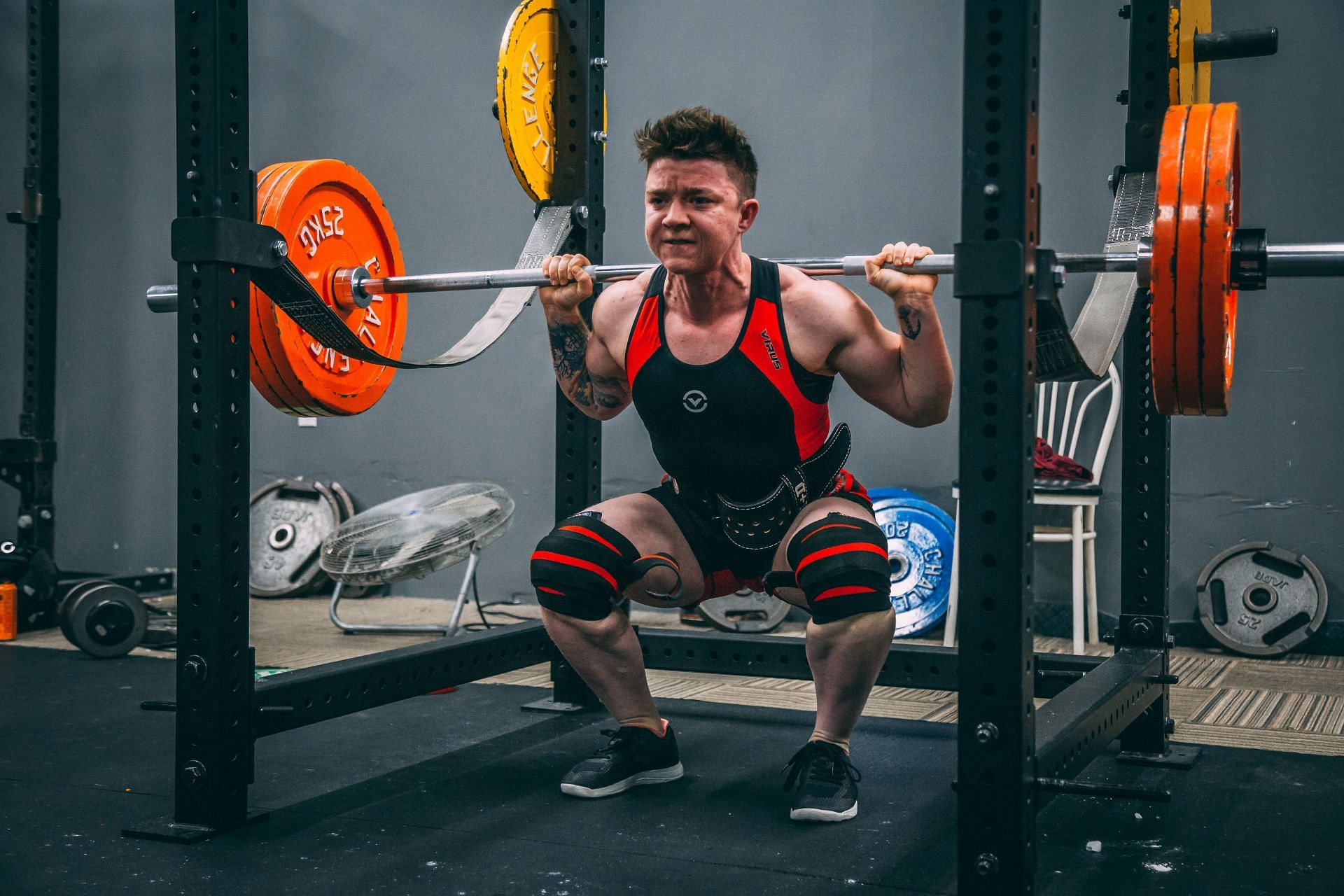 Squats are a classic leg exercise (Photo by Unsplash/Alora Griffiths)