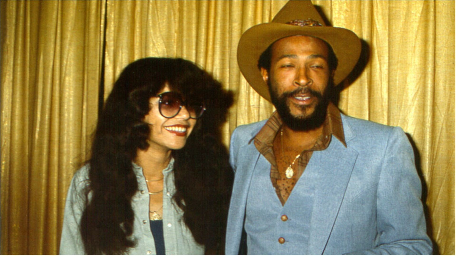 Marvin Gaye and Janis Hunter Gaye exchanged vows in 1977 (Image via James Henkel/Facebook)