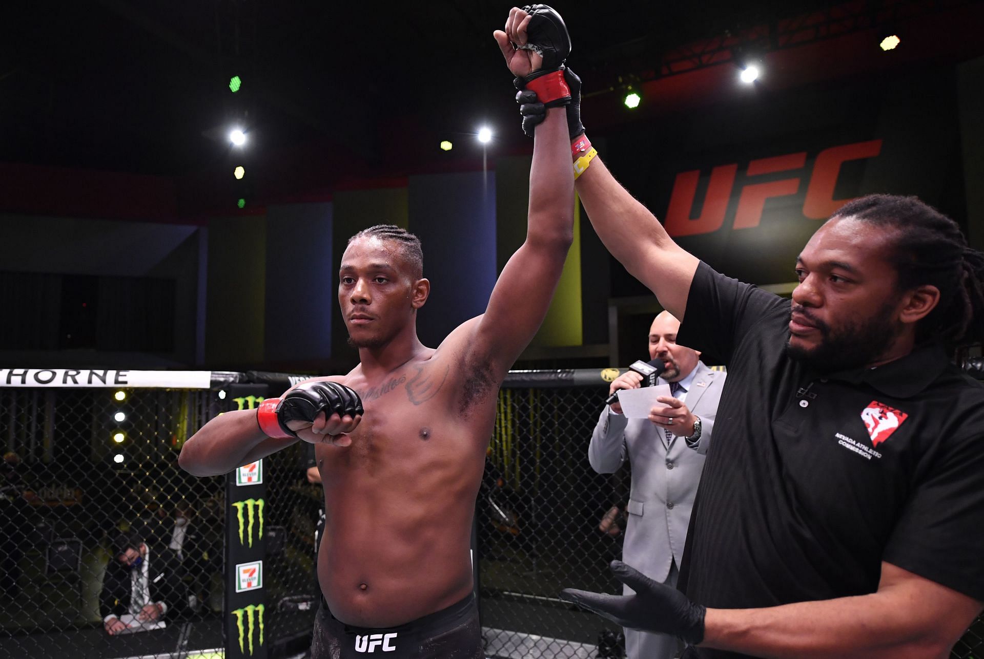 Jamahal Hill headlined an action-packed event against Thiago Santos in August