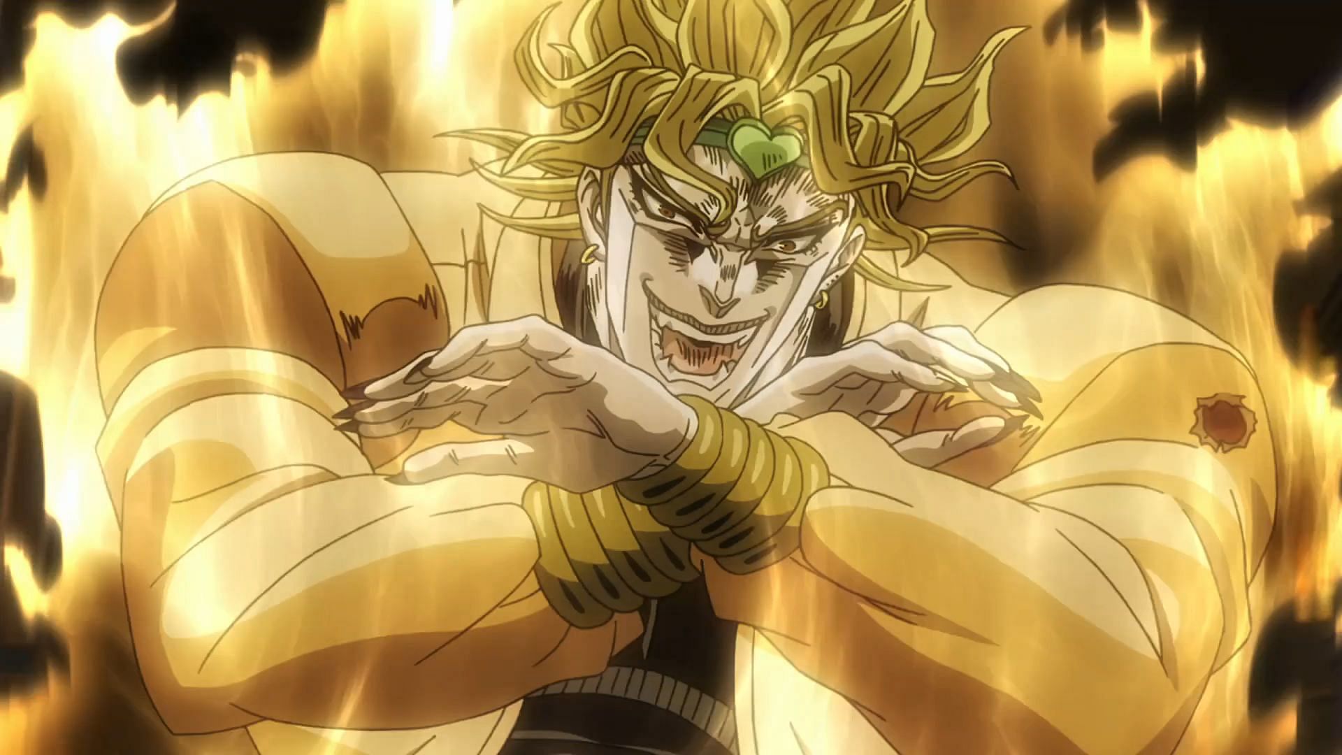 Dio Brando Vu Dans L'Anime Bizarre Adventure De Jojo (Image Via David Production)