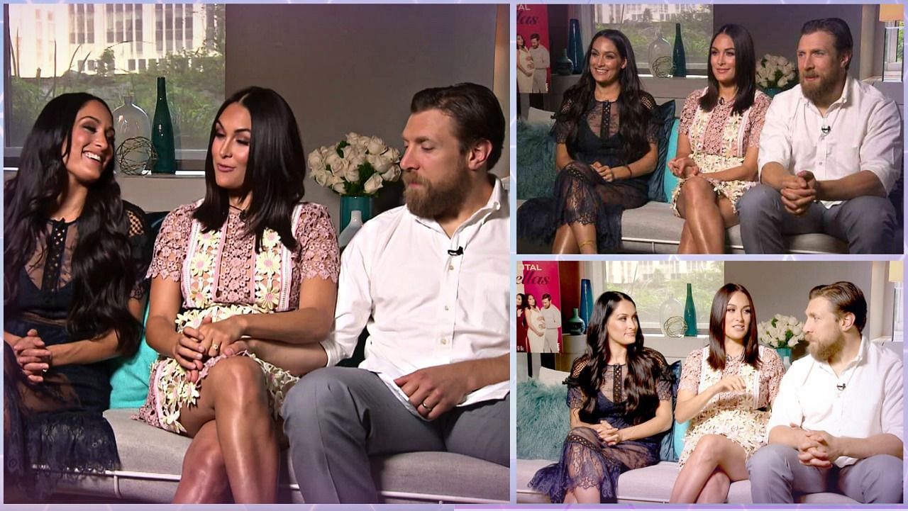 Bryan Danielson and The Bella Twins were on the reality show Total Bellas