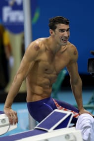 USA's gold-winning performance, 4×200m freestyle, 2016 (Photo by Al Bello/Getty Images)