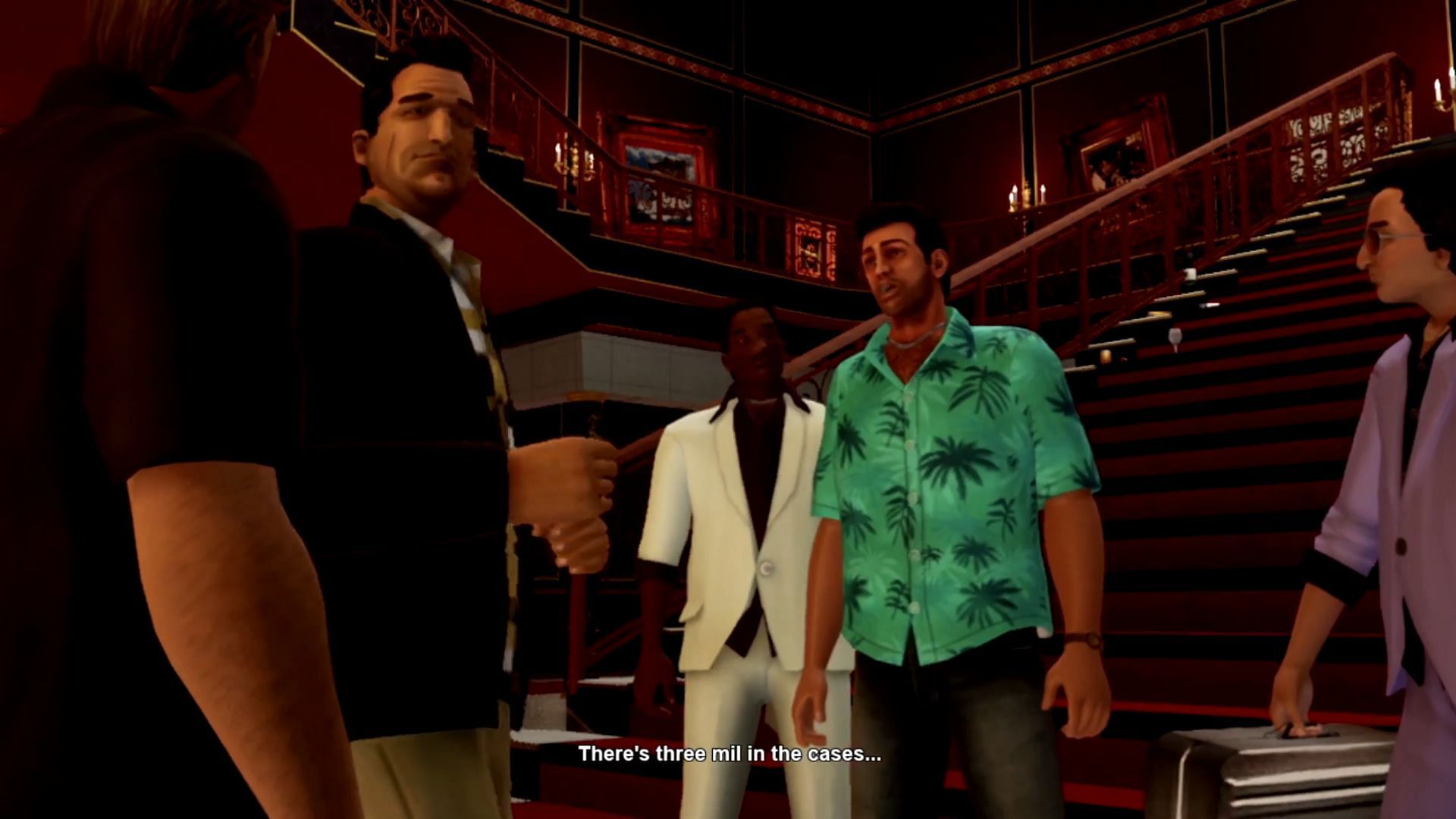 A screenshot of Vice City Definitive Edition on the Nintendo Switch (Image via Rockstar Games)