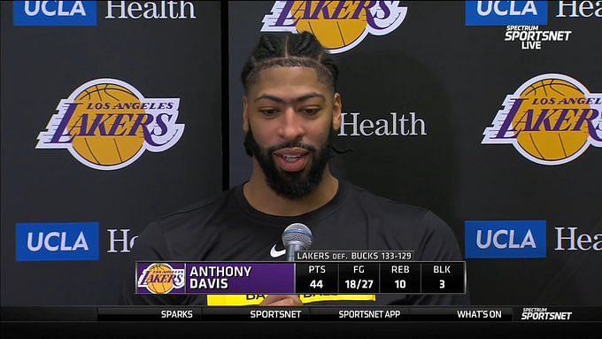 Anthony Davis explains why Aaron Rodgers, Packers provides inspiration for  Lakers