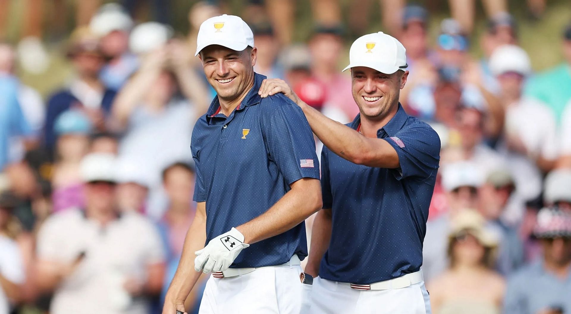 The Spieth-Thomas duo went 4-0 for the winning US team in the Presidents Cup