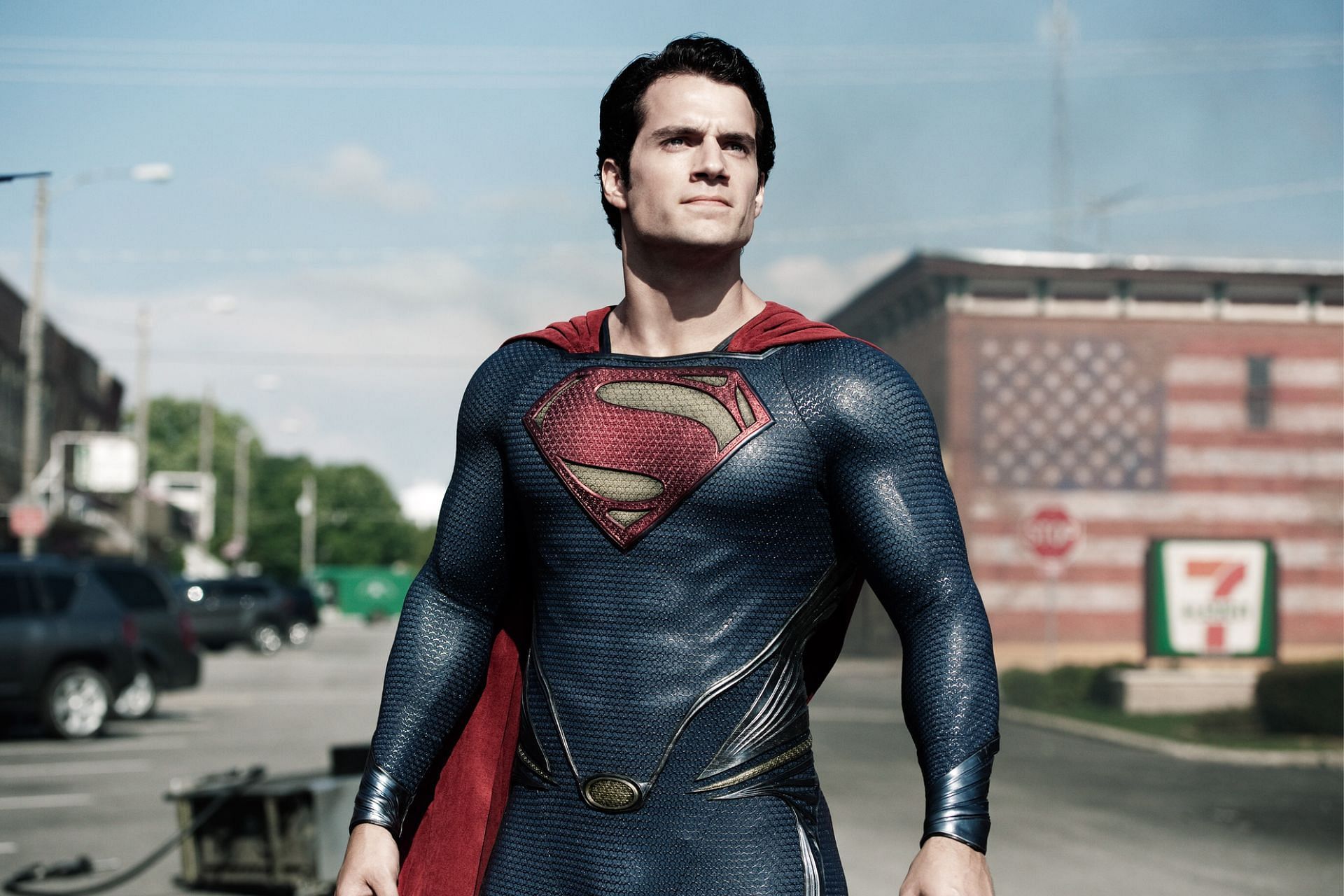 Henry Cavill in Man of Steel (Photo by Clay Enos/Warner Bros. Entertainment Inc. and Legendary Pictures Funding, LLC &Acirc;/via IMDb)