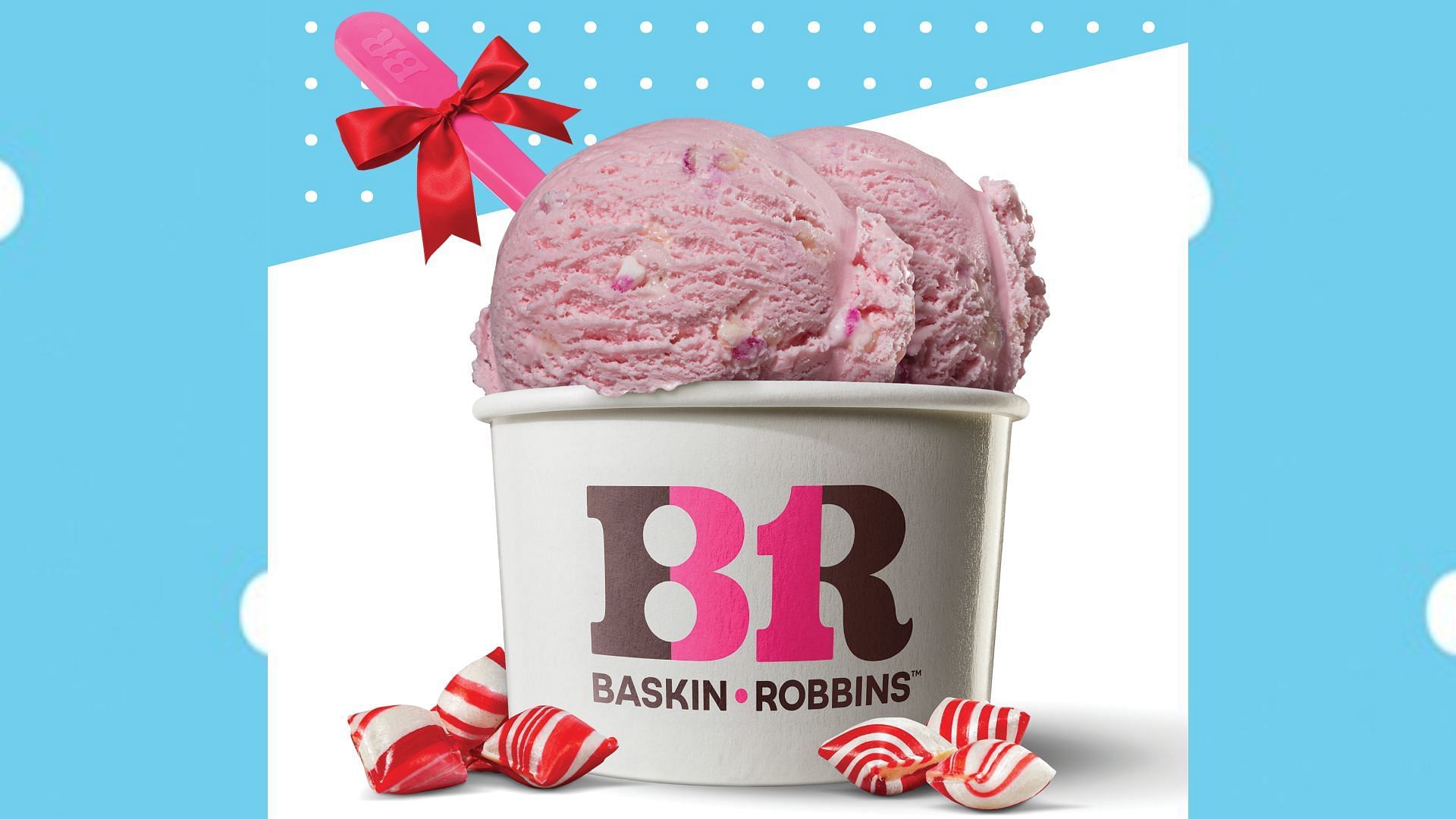 enjoy the flavor of the month through the Peppermint Ice Cream (Image via Baskin-Robbins Press Release)