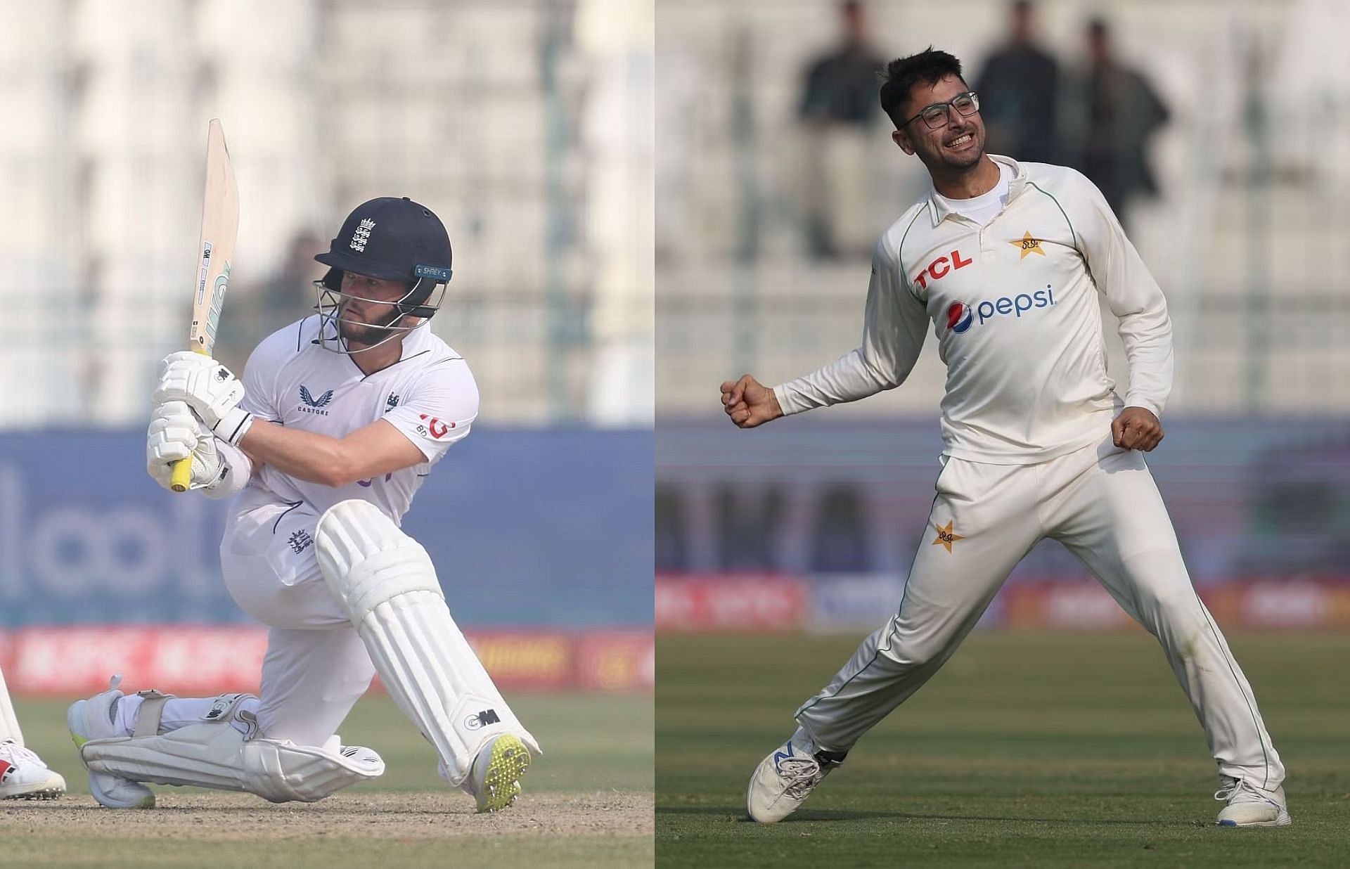 Ben Duckett, Abrar Ahmed