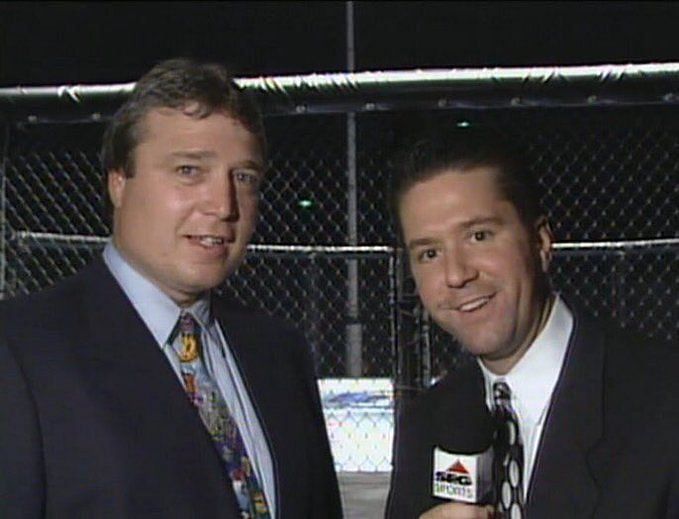 25 years ago today, Mike Goldberg made his first appearance as a play ...