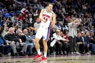 Bojan Bogdanovic of the Detroit Pistons