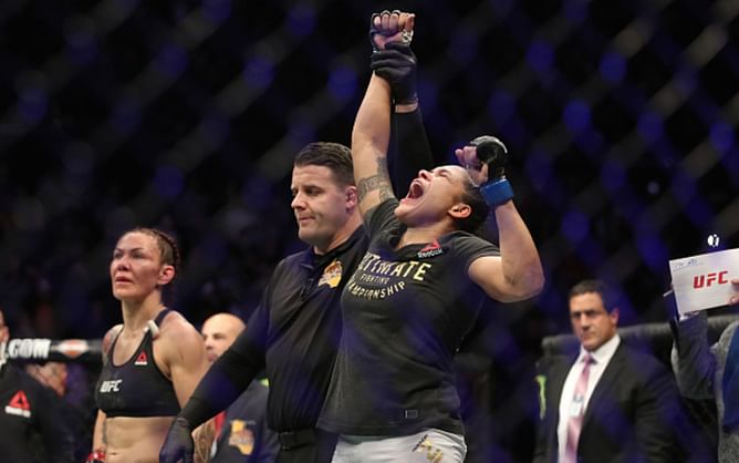 Four years ago today, Amanda Nunes shocked the MMA world by knocking out Cris Cyborg