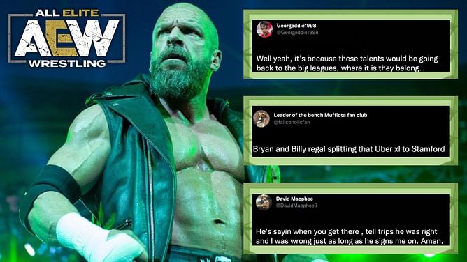 Twitter explodes with wild claims of major AEW star wanting to jump ship to WWE under Triple H's regime