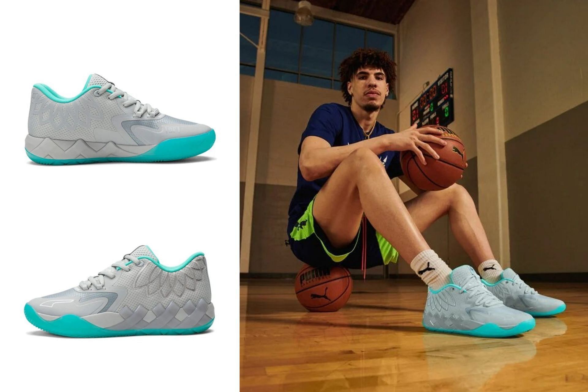 Take a closer look at the UFO shoes (Image via Sportskeeda)