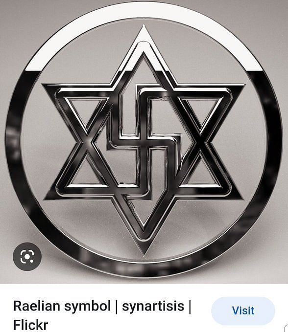 What is Raelism? Kanye Star of David with Swastika logo sparks online