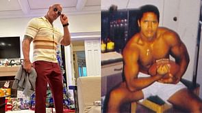 "Believe it or not" - When WWE legend The Rock went to prom with two girlfriends