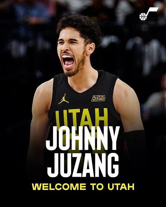 Johnny Juzang 2022-23 Panini Chronicles Draft Picks Threads Relic Jazz UCLA