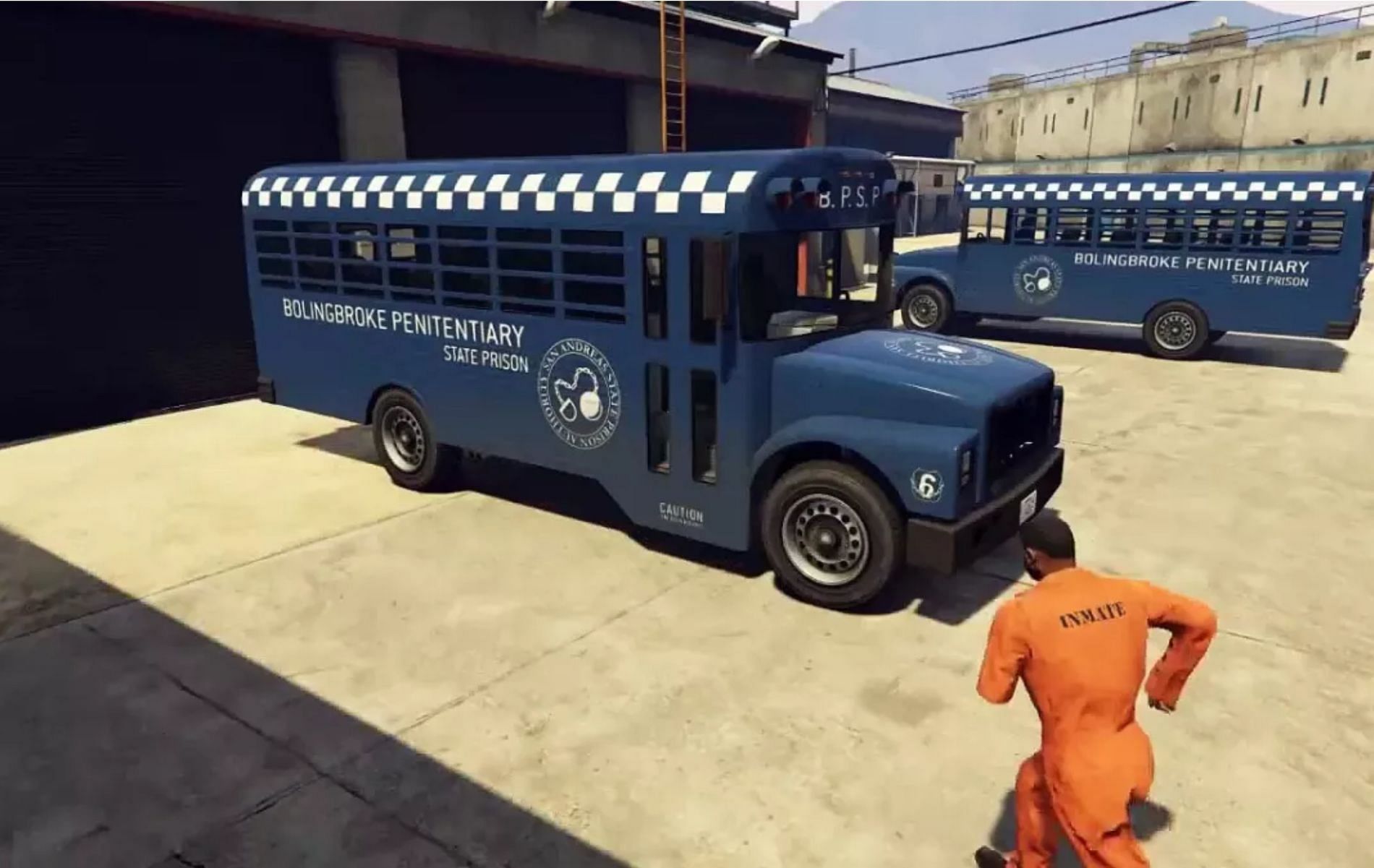 Enjoy the thrill of escaping from a prison every time you get caught (Image via Rockstar Games)