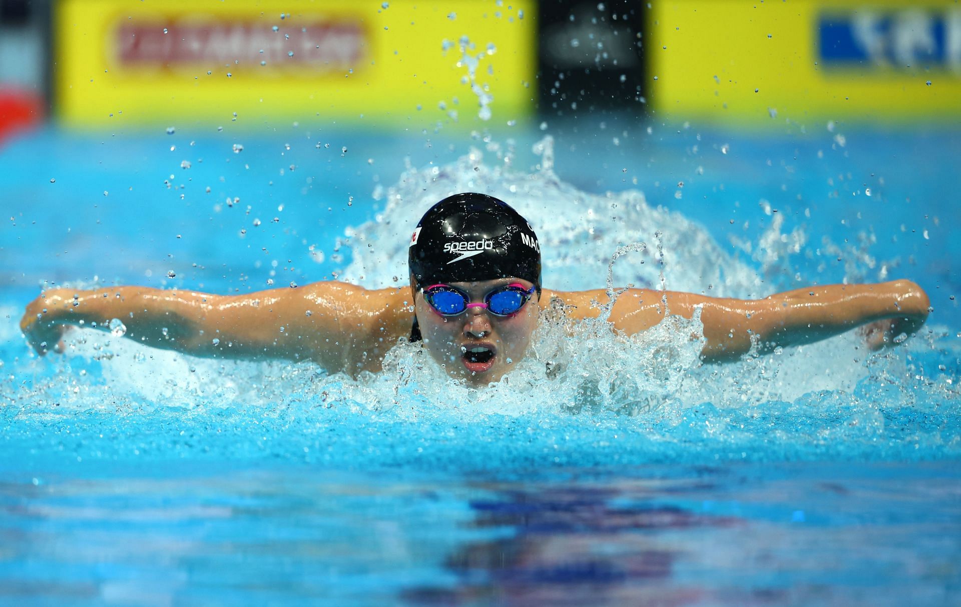 Margaret Macneil during the FINA World Swimming Championships (25m) at Abu Dhabi
